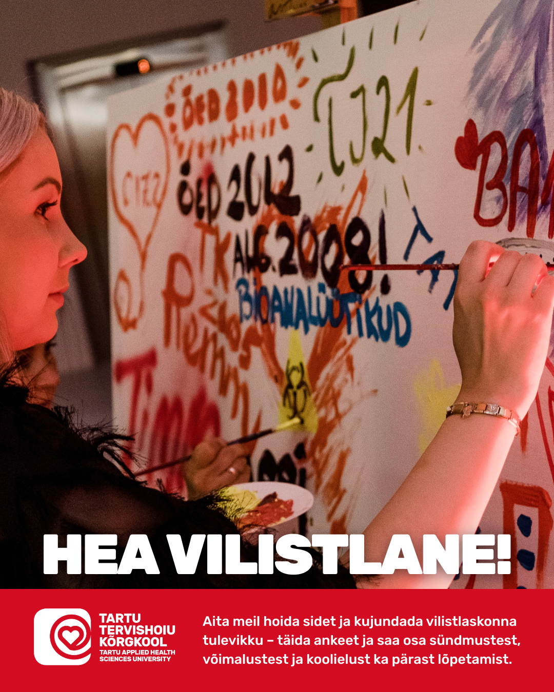 Vilistlane, anna endast märku!